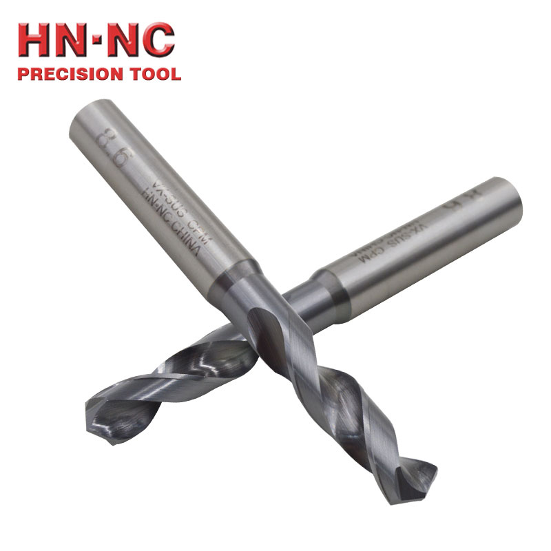 VX-SUS高速钢直柄麻花钻头不锈钢钛合金镍基合金高硬度材料专用钻头图3