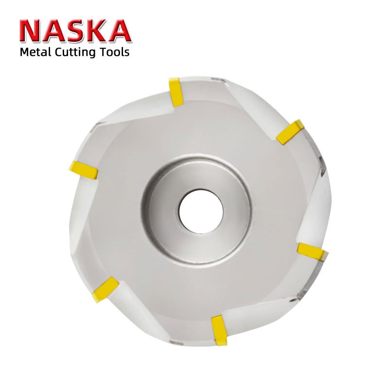 RCC06-50-22-5T铣刀盘75度报废再利用铣刀盘CCMT060204数控车刀片图3